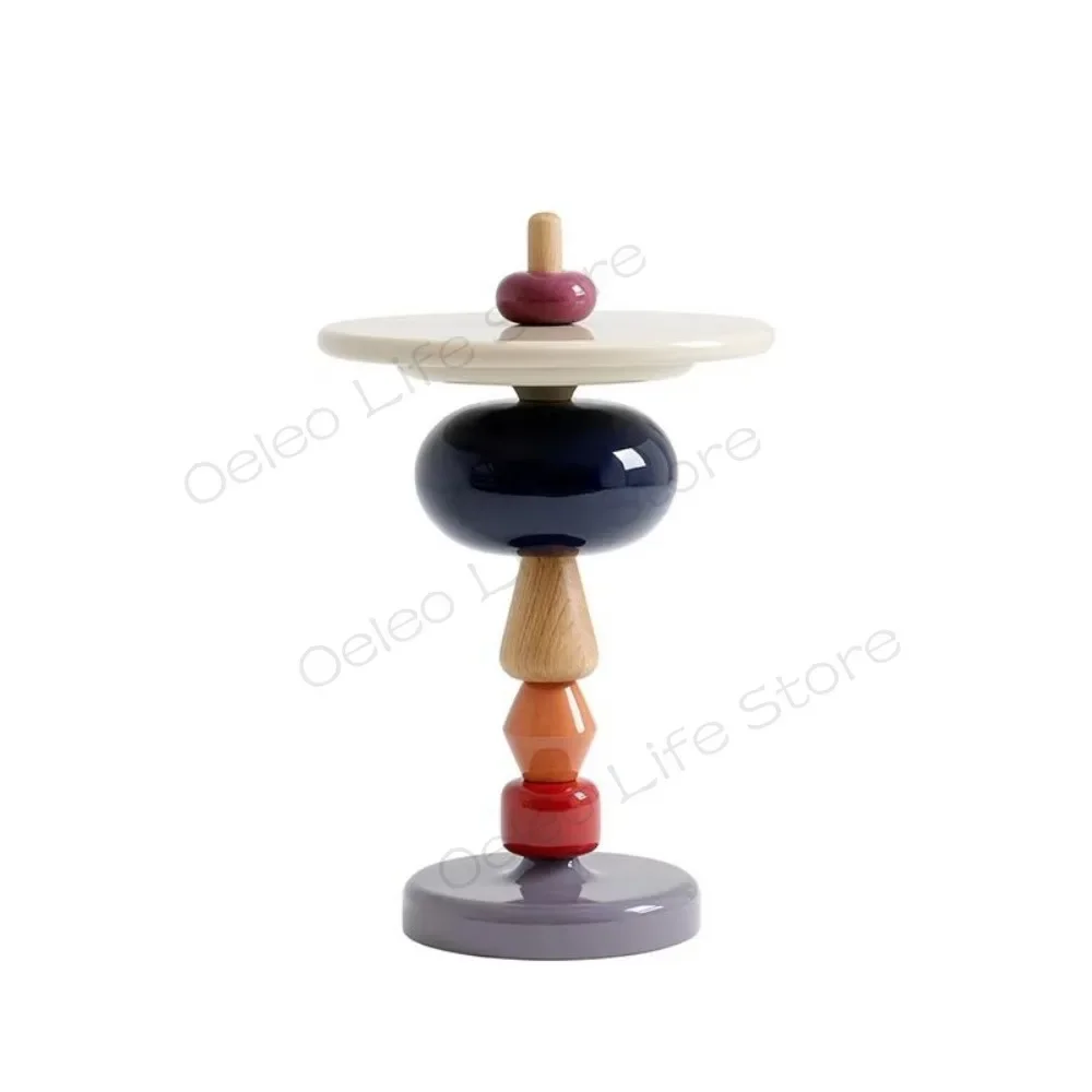 

IHOME Nordic Creative Side Table Modern Minimalist Sofa Movable Corner Designer Net Red Sugar Gourd Small Coffee Furniture New