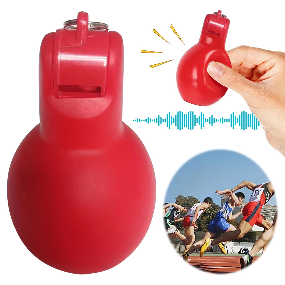 Sport whistle sports whistle soccer whistle Hand Squeeze Whistle Sports Whistle Handheld Safety Survival for Indoor Outdoor Home School Sports
