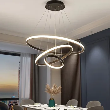 Nordic LED Ring Chandelier 1