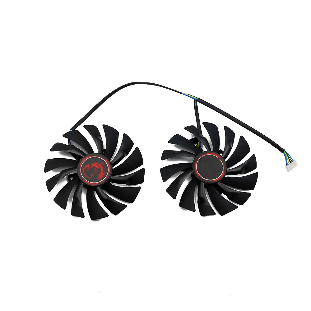 95MM Repairist GPU GTX 980 라디에이터 쿨러 팬 냉각 MSI GTX980 게임 비디오 VGA 그래픽 카드 교체