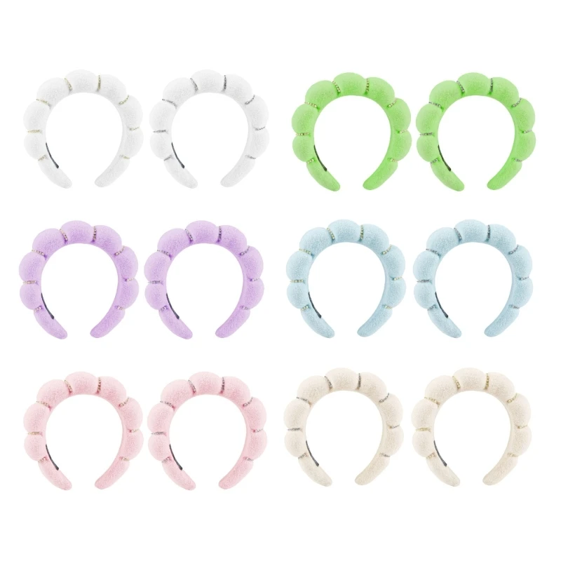 

Convenient Hairband Ornament Women's Mask and Shower Headwear Headband Accessory