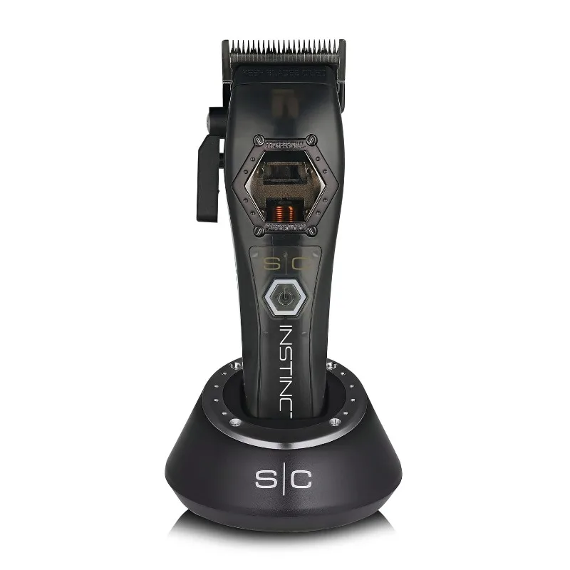 Stylecraft Instinct Professional IN2 Vector Motor Cordless Hair Clipper with Intuitive Torque Control, 3 Modular Lids 3