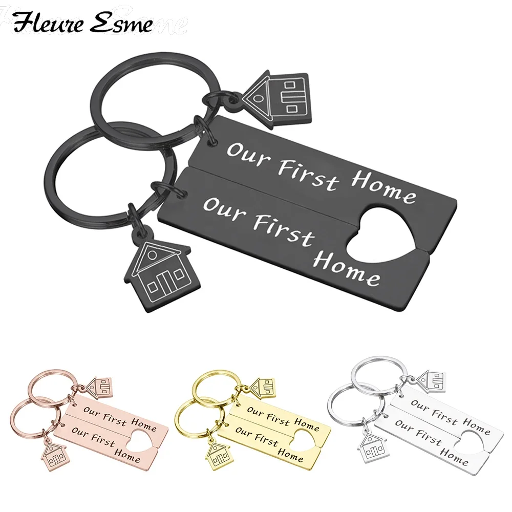 Our-First-Home-Key-Keychain-Special-Gift-for-Families-Personalized-Love ...