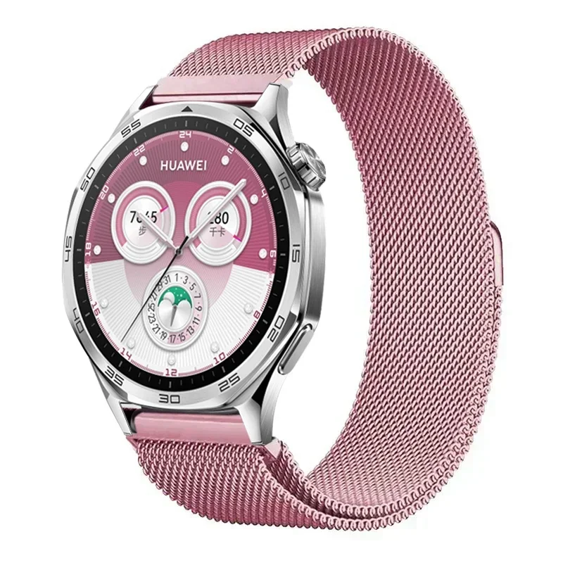 Sleek Milanese Magnetic Watch Band, 20mm/22mm, Stainless Steel Mesh Strap