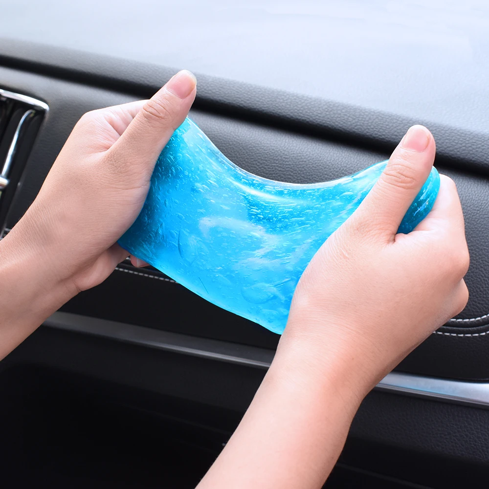 160g Car Cleaning Gel Car Wash Slime For Cleaning Machine Magic Cleaner  Dust Remover Gel Auto Pad Glue Powder Clean Tool - AliExpress