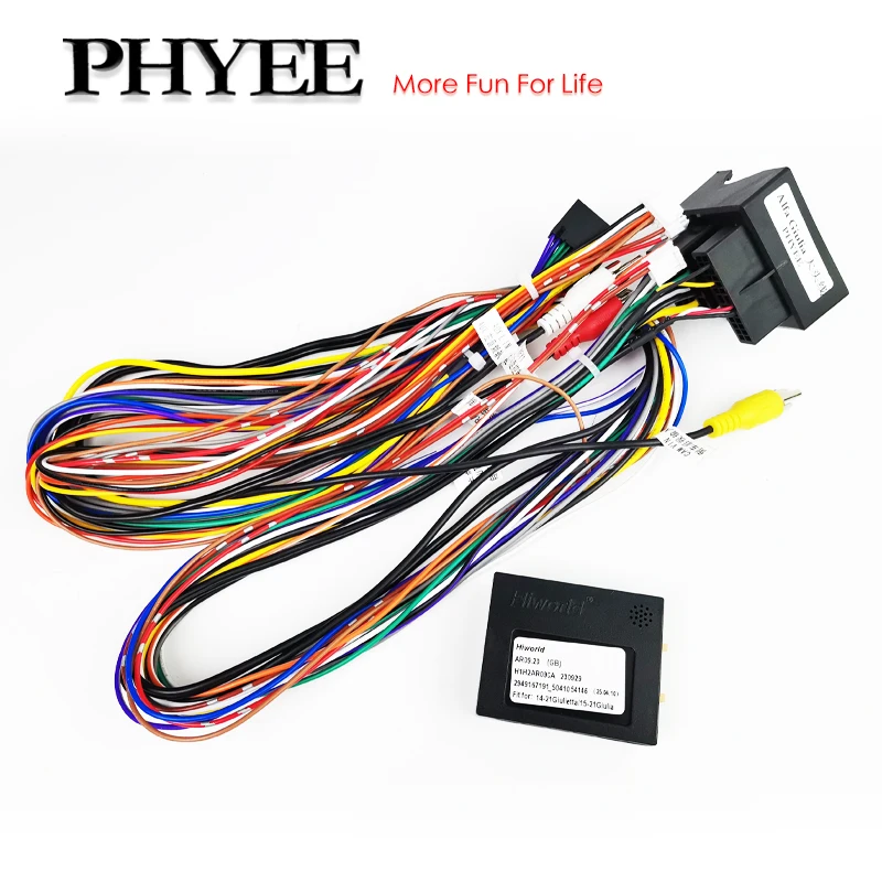 canbus　3点おまとめ SKYFAME Car 16Pin Wiring Harness Adapter Canbus Box Decoder
