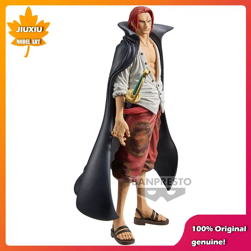 

100% Original: Original:KOA One Piece Film Red SHANKS 23cm PVC Action Figure Anime Figure Model Toys Figure Collection Doll Gift