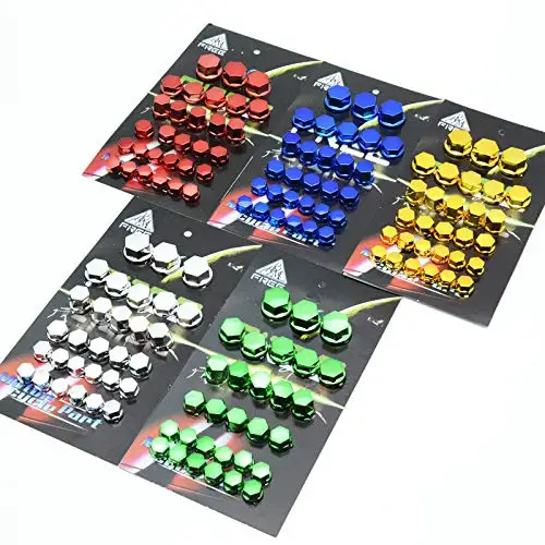 30PCS/Set Motorcycle Decorative Parts Head Screw Cover
