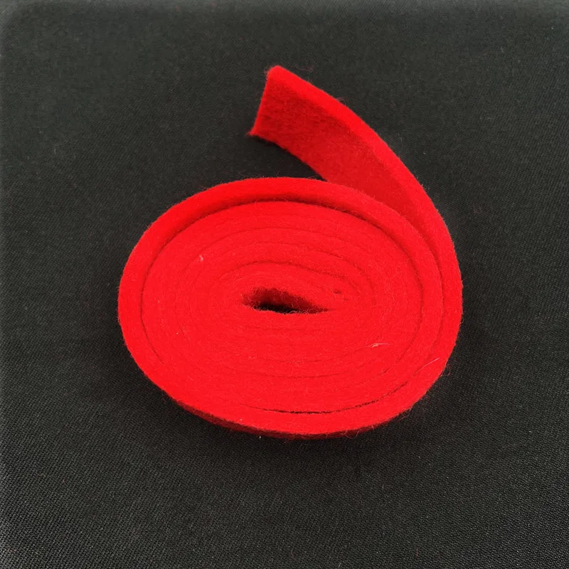 High quality Piano Tuning Tool muting felt Muting Tool Red Wool Felt Temperament Strip Tapered Mute Piano tool parts#1210