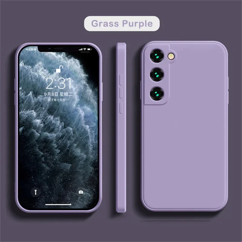 thumbnail image 1 of Soft Liquid Silicone Cover Case For Samsung Galaxy A42 A32 A52S A71 A72 A82 S20 21 FE S21 S22Ultra22 S22 PLUS Note10 20 20U, 1 of 5