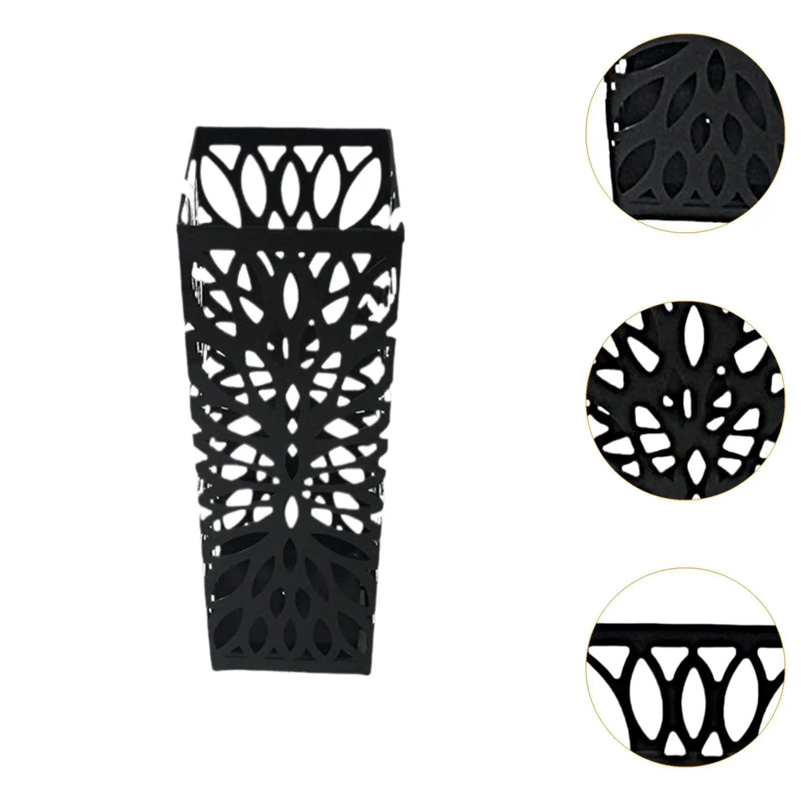 Umbrella Stand Hollow Convenient Square Organizer for Doorway Canes Hallway