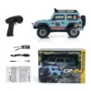 In Stock Hobby Plus Mini 4x4 1:24 RC Crawler Rock Car 4WD RTR Radio Control Off-road Vehicles Assembled Remote Control Toy 5
