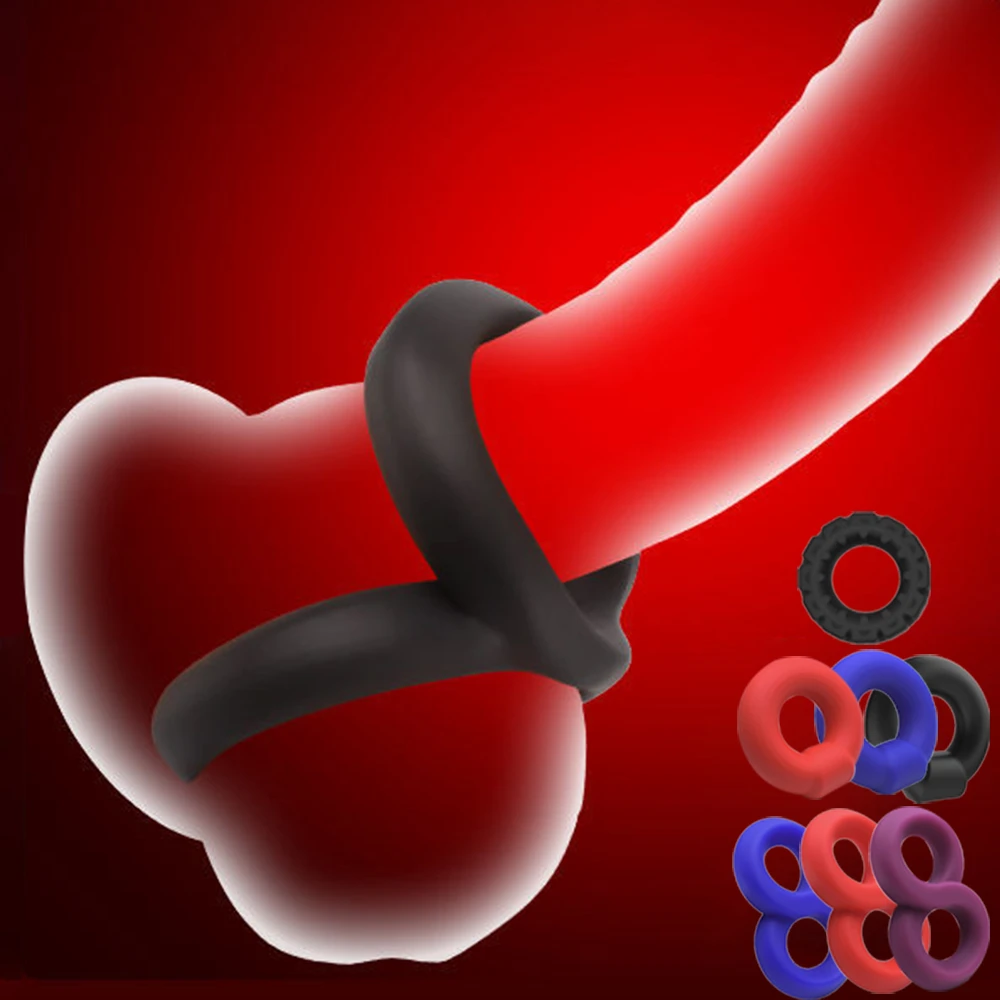 1000px x 1000px - Cock Penis Dick Ring Silicone Soft Adult Porn Erotic Sex Toy For Men Male  Couple Delay Extended Ejaculation Cockring - Penis Rings - AliExpress