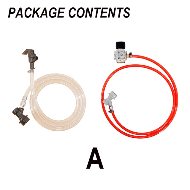 Homebrew Kegging Kit Co2 Regulator Flow Control Beer Tap Picnic Tap For