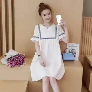 

Забавная Футболка для беременных и беременных 2022, красная женская футболка, новая одежда большого размера для мам