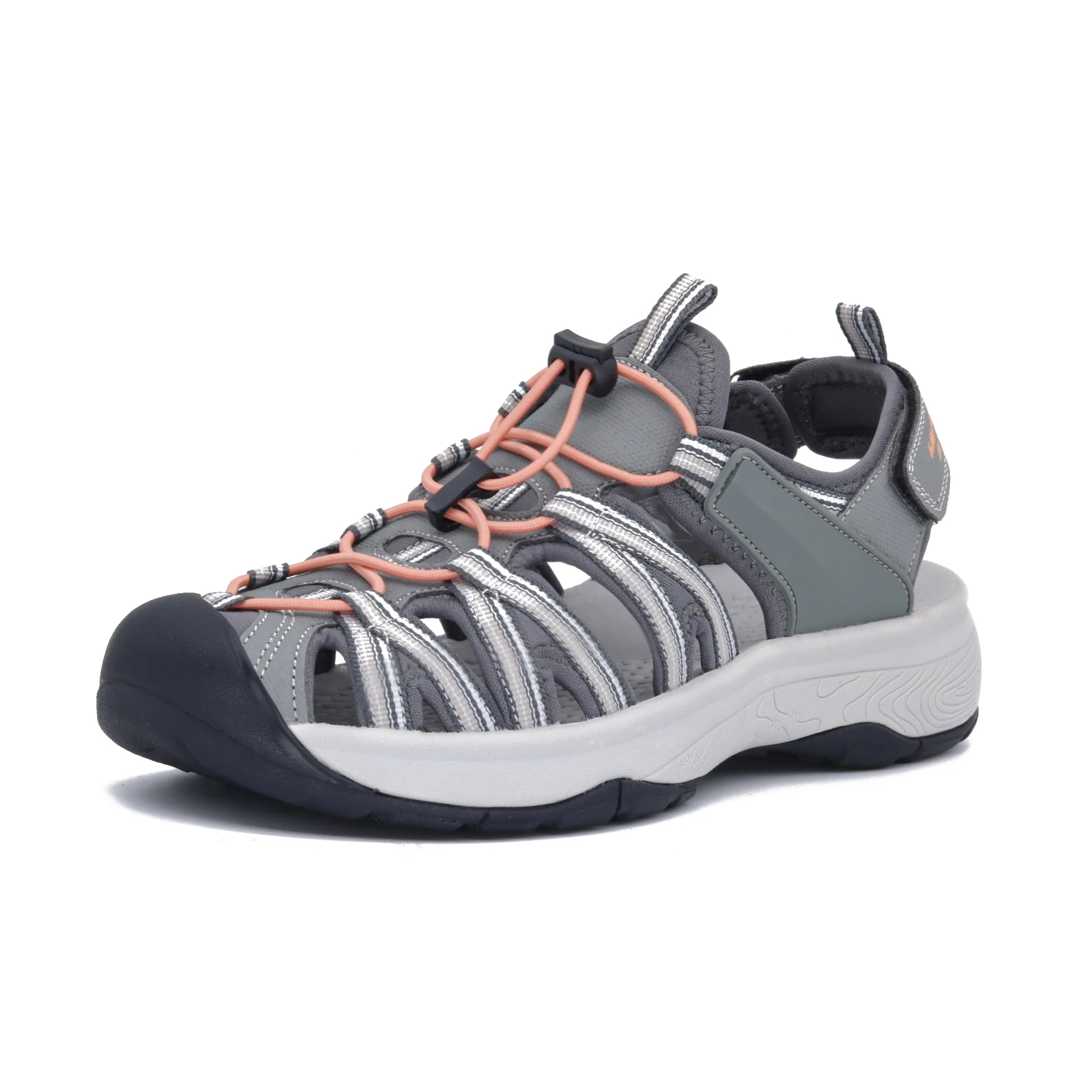 GRITION Women Sandals women sandals Closed Toe Outdoor Hiking Sandals Beach Walking Non-Slip Lightweight Trekking Shoes Summer Breathable