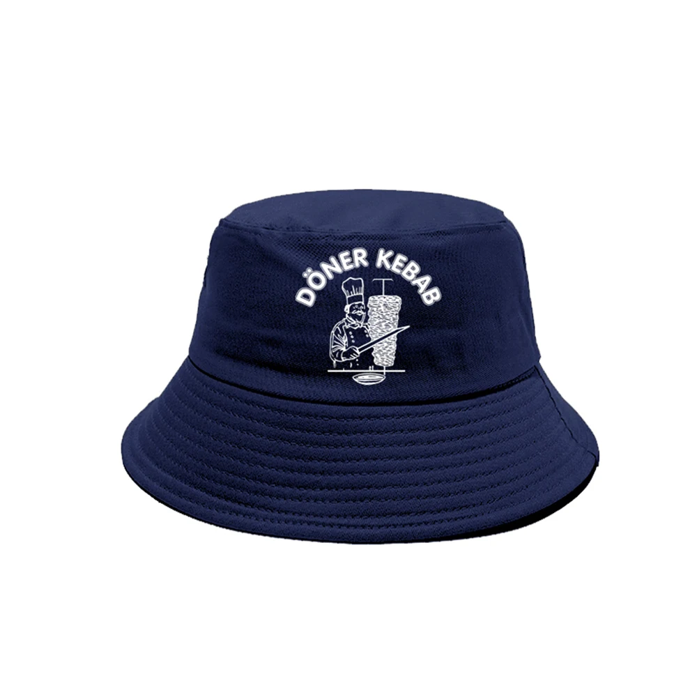 Fisherman Hat Bucket Hats Doner Kebab Cool Outdoor Cotton Summer Fishing Hat