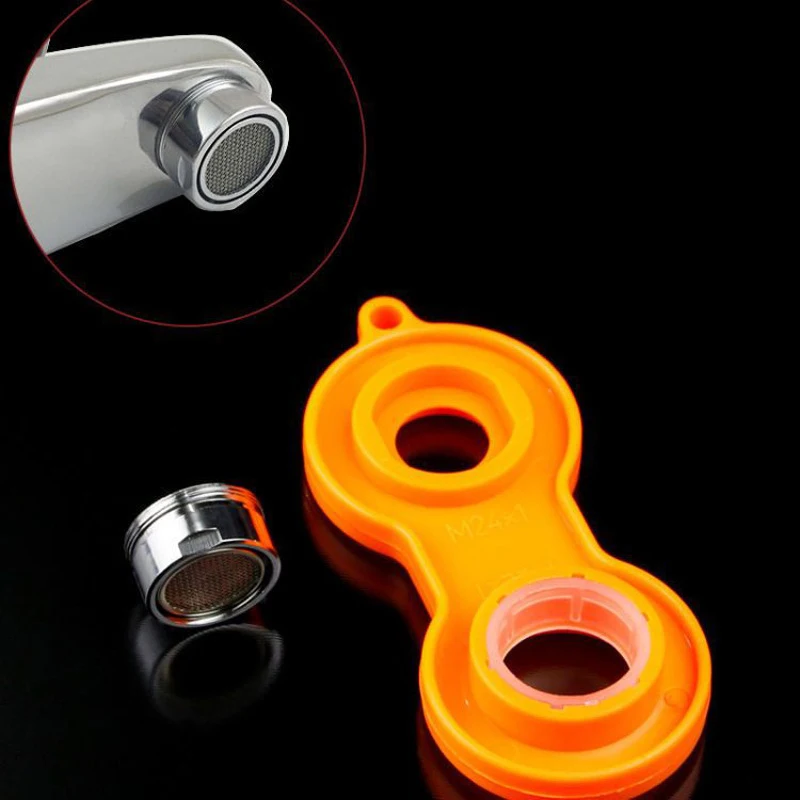 Faucet Bubbler Wrench Water Outlet Aerator Universal Wrench Faucet Nozzle Filter Repair Tool Replacement Disassembly Tool Spanne