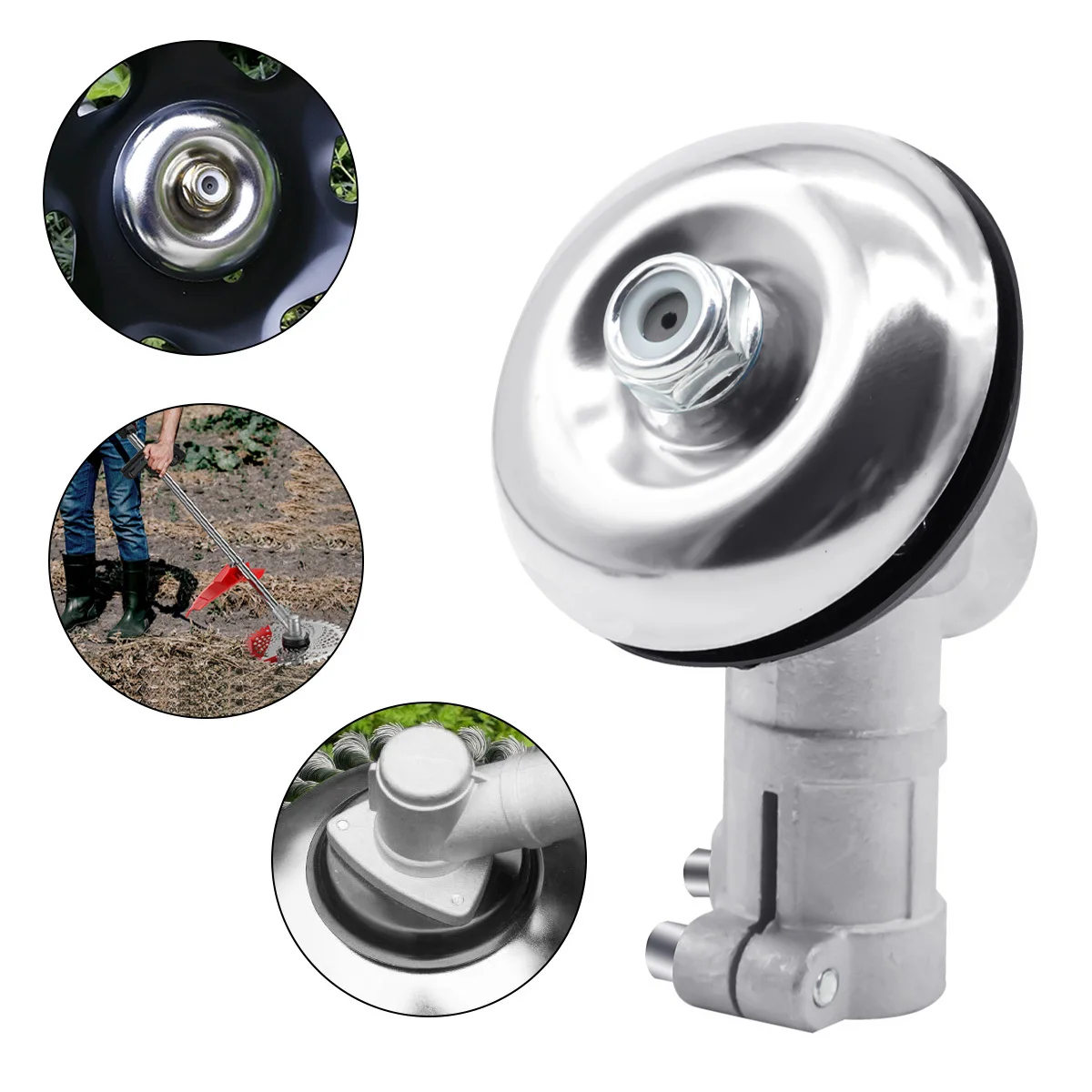 Trimmer gearbox gearhead 26mm/28mm 7/9 Teeth Brushcutter Grass Trimmer Replace Gear Head Lawn Mower Parts Gardening Tool