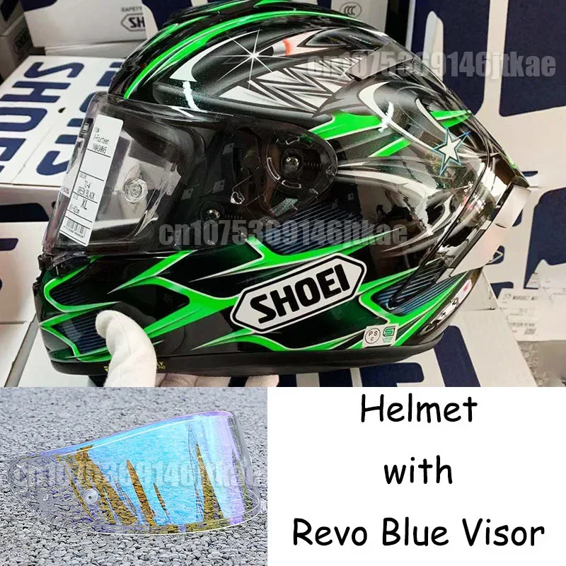 SHOEI フルフェイスヘルメット ブラック/グリーン　X−14ヤナガワ５　XL Webike | SHOEI ショウエイ X-14 YANAGAWA5 柳川［X-FOURTEEN エックス