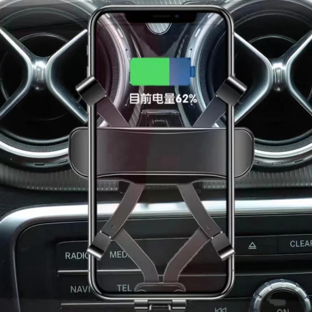 Car Phone Holder For Nissan Navara Styling Bracket GPS Stand Rotateble Mobile Accessories, phone holder, mobile phone holder