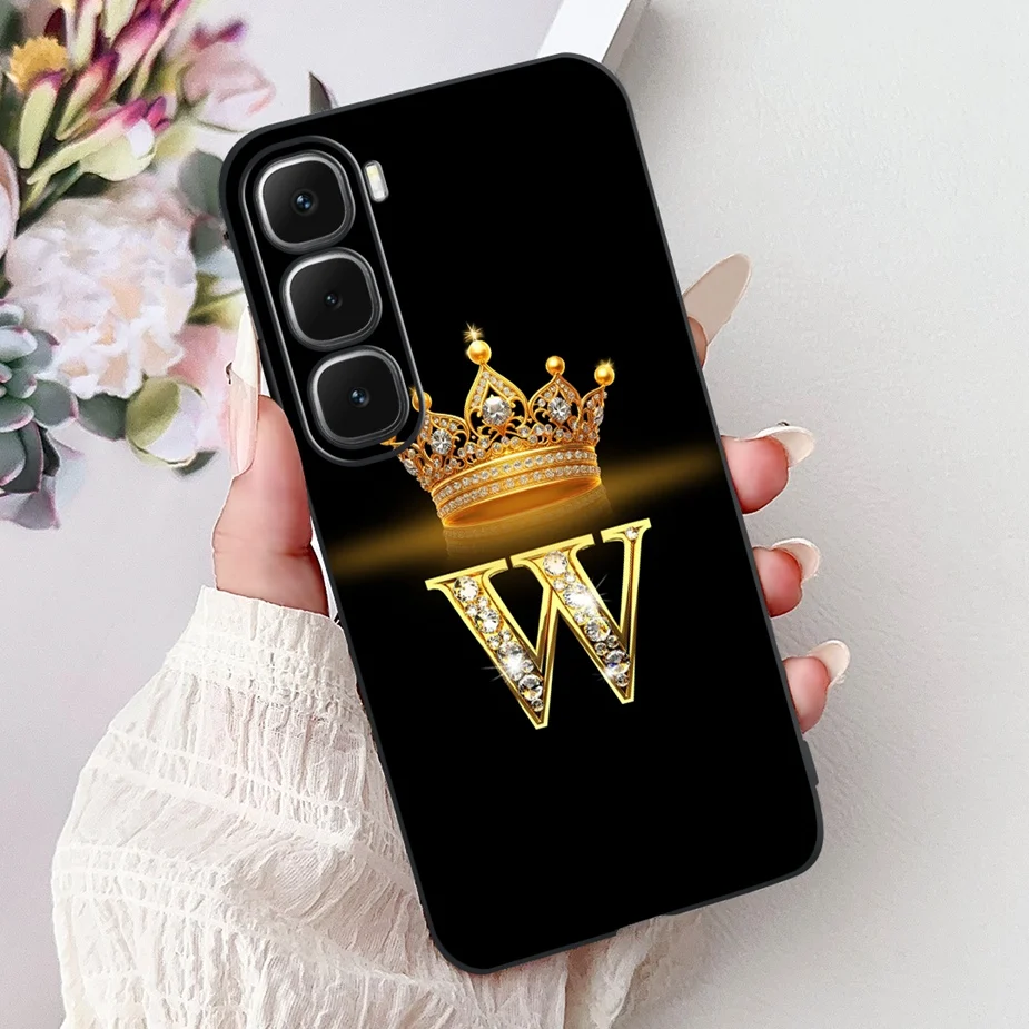 Luxury Letters Soft TPU Phone Case - Enhanced Protection and Style