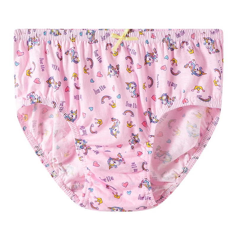 Fashion 6PCs Princess Pure Cotton Disney Printed Girls Panties+