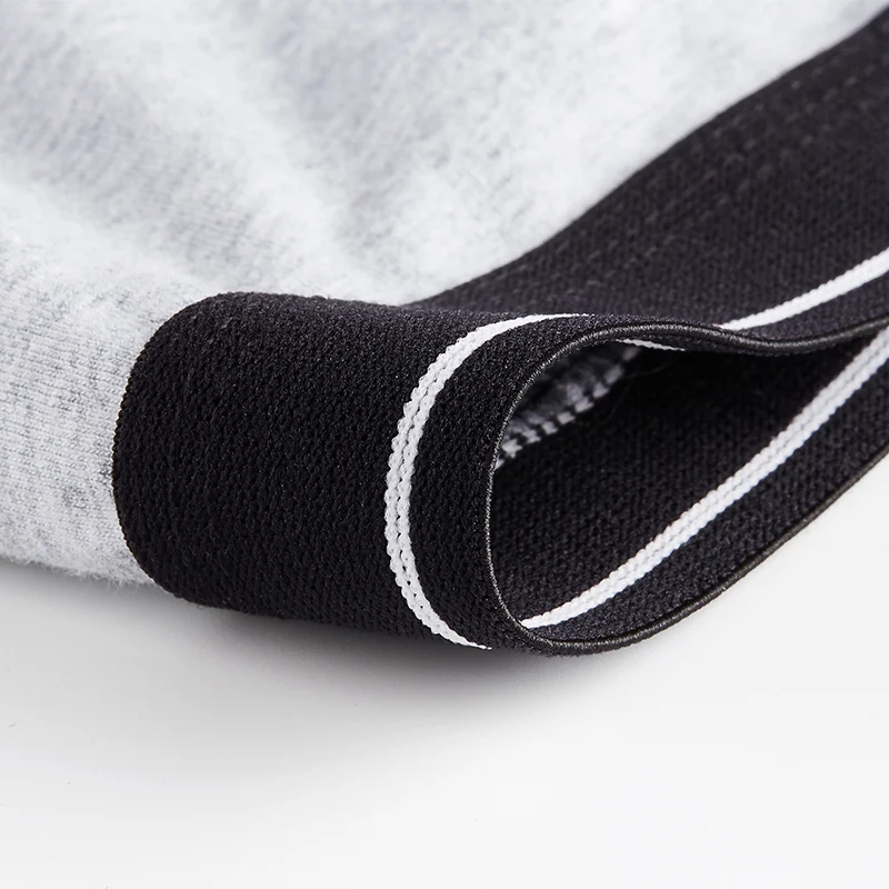 Nanjiren 4 pcs Men Underwear Pure Cotton Durable Boxer Simple Fashion Print Underpants Lightweight Breathable Soft Male Panties