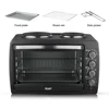 55L 2 in 1 Hot Plate Kitchen Portable Small Oven for Baking Electric Microwave Oven with Visual Glass Door 4