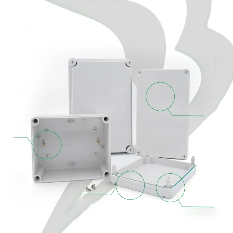 IP67 electronic plastic box project box for outdoor ABS electrical projects Electronic enclosure outdoor waterproof electronic enclosure case,electrical box
