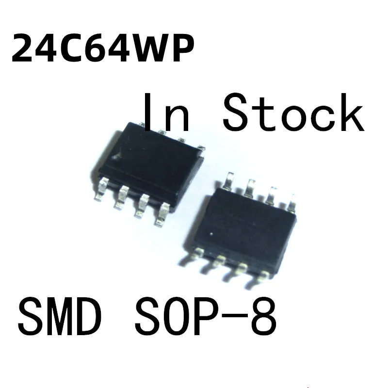 

5 шт./лот 24C64WP ST24C64WP 24C64 SOP-8 микросхема памяти