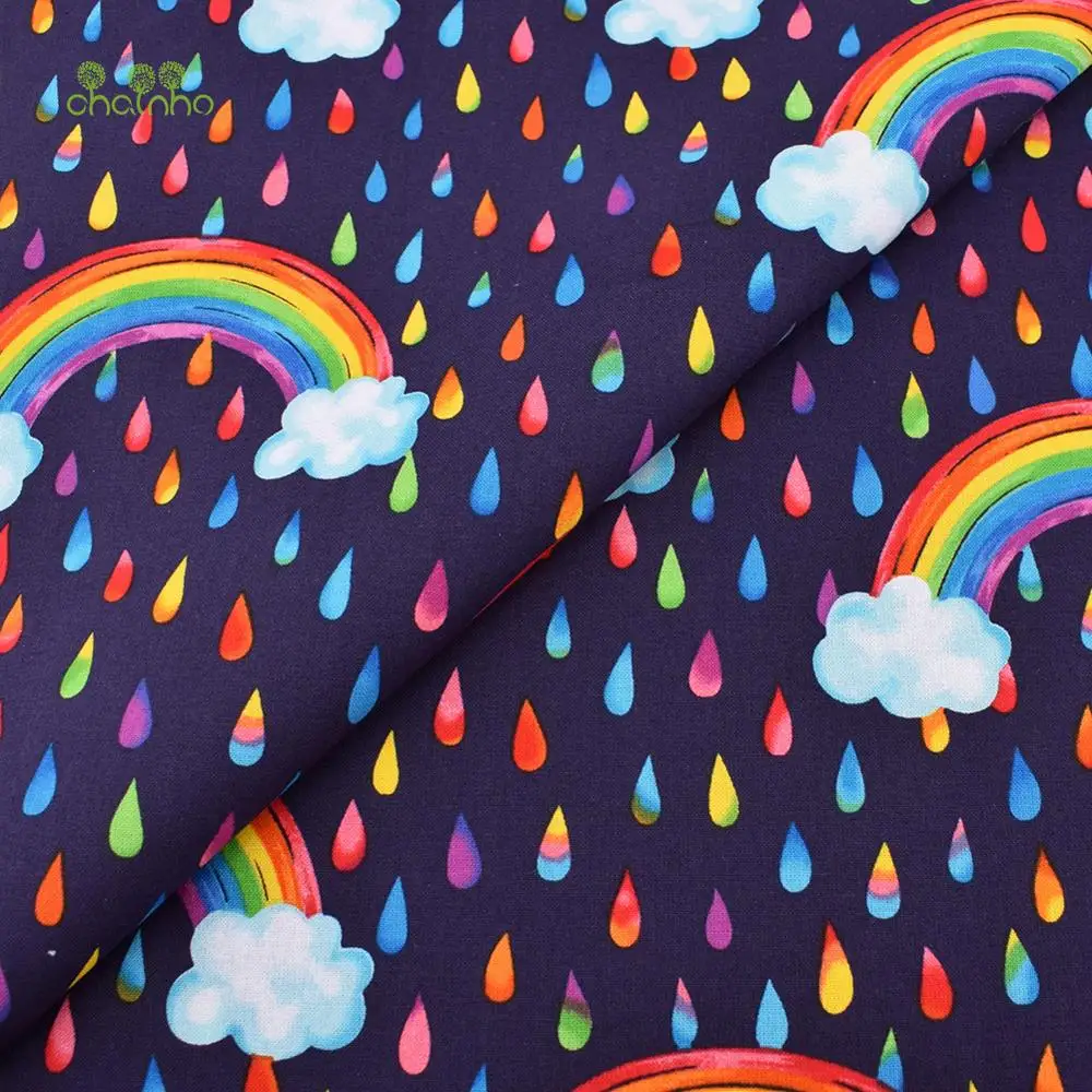 Chainho,Printed Plain Cotton Fabric,DIY Quilting Sewing Material,Patchwork Cloth,8 Bronzing Series Textile,20x25cm/Piece,15CD9