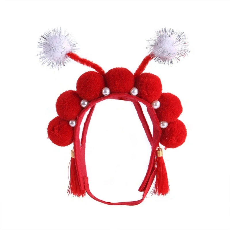 

Attractive Chinese Headband for Pet Carnival Photography Cat Dog Hairband