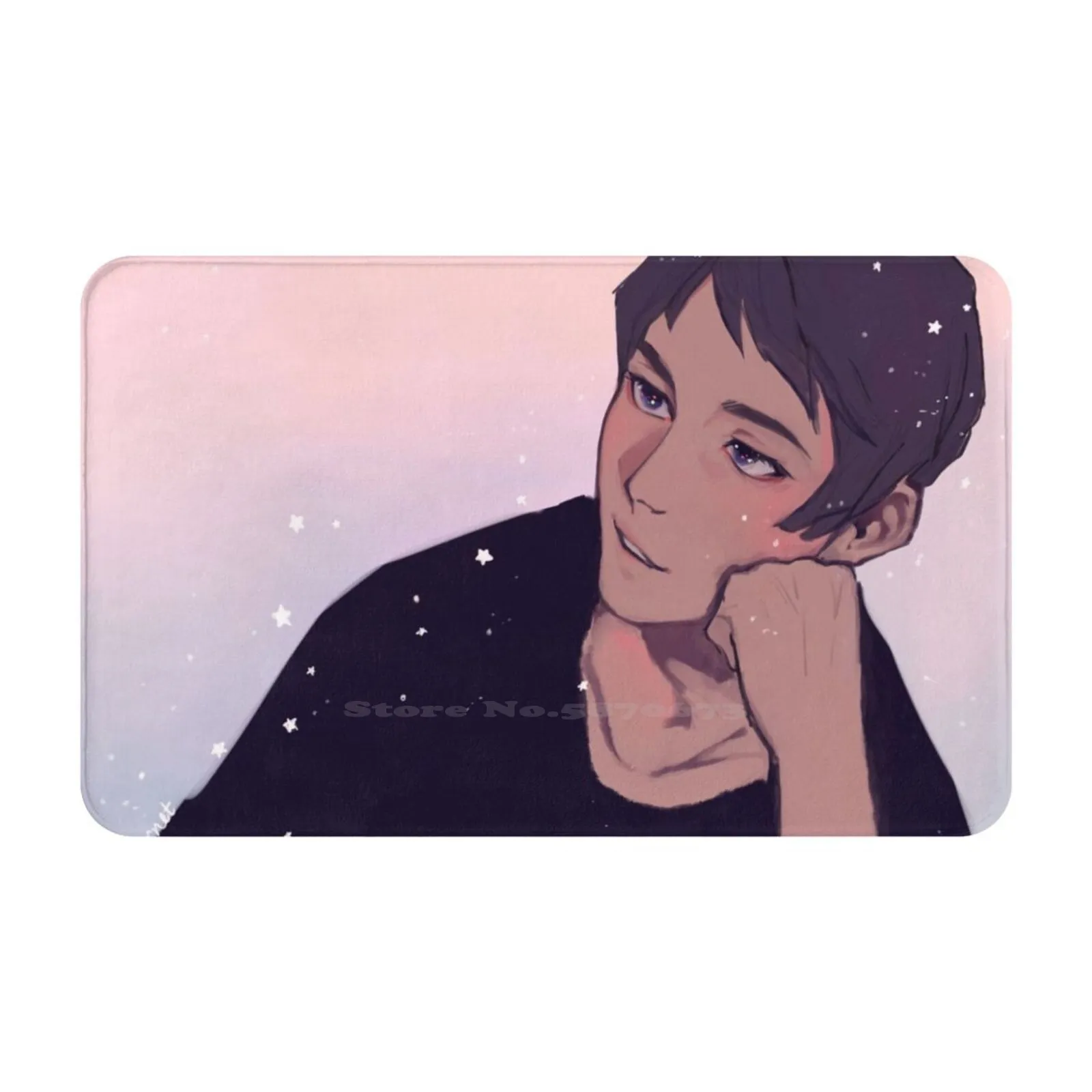 Lance #328497 Soft Foot Pad Room Goods Tappeto Tappeto Lance Vld Voltron Legendary Blue Paladin