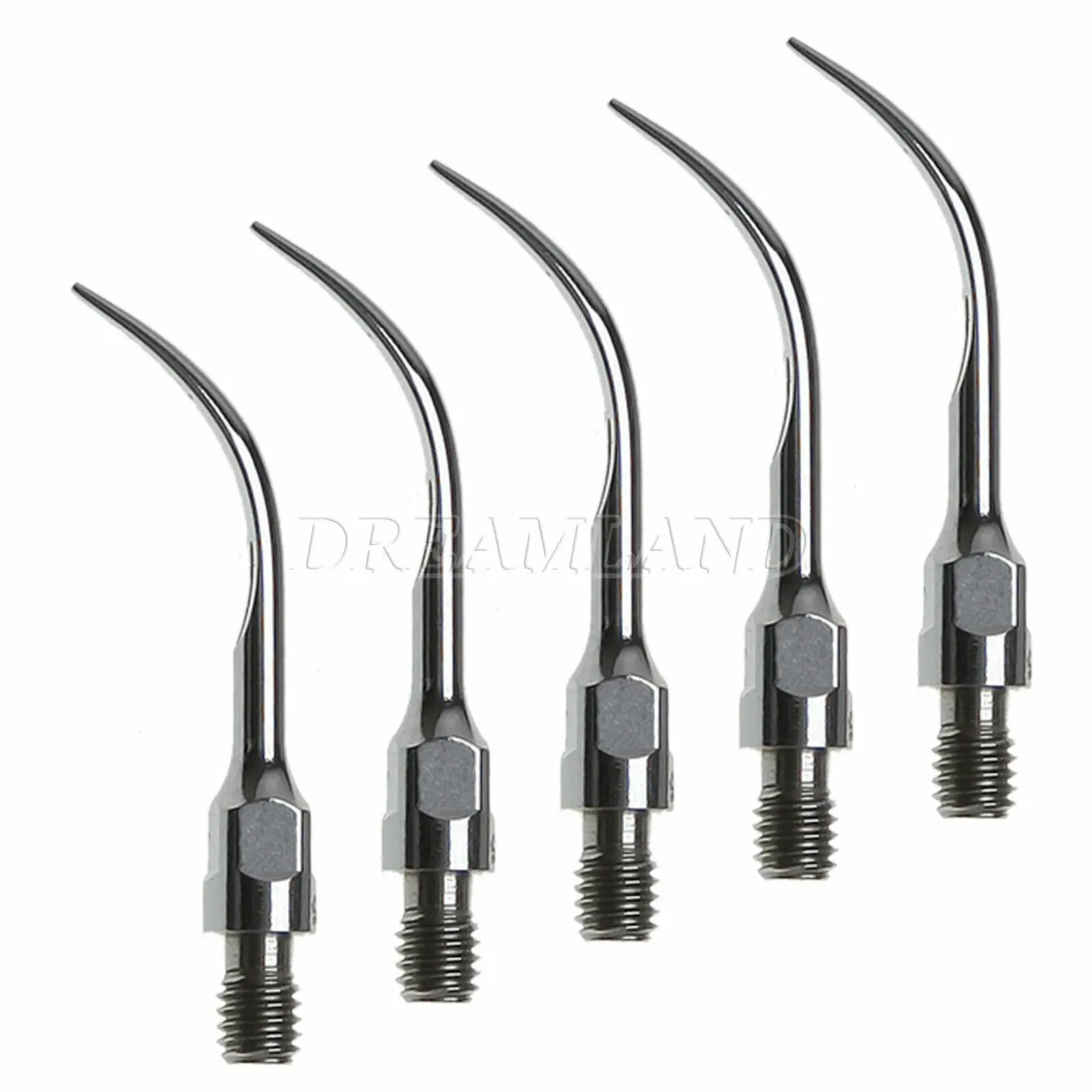 5Pcs Punte Per Scaler Ad Ultrasuoni Dentali Gs5 Fit Sirona Siroson Scaler