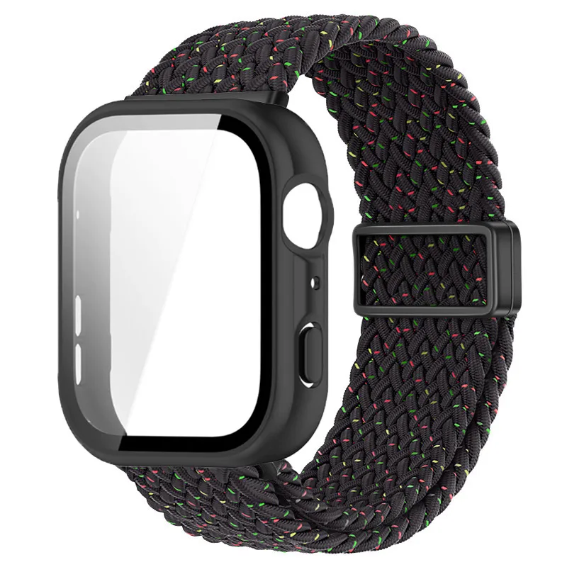 Braided Nylon Strap with Magnetic Buckle and Protective Screen Cover