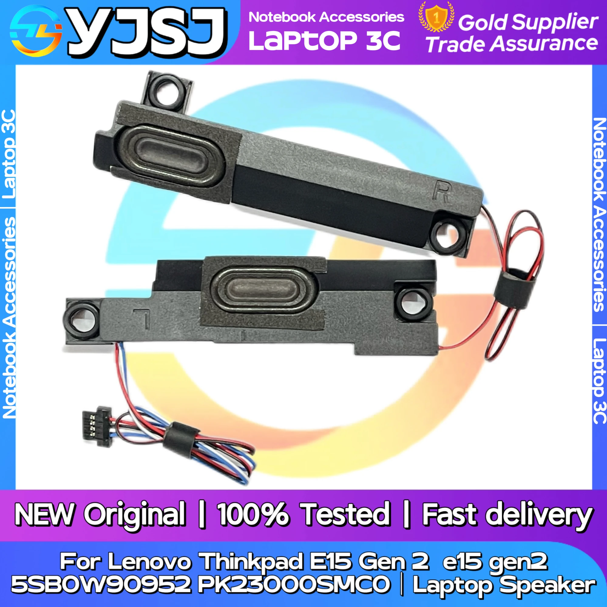 Lenovo Thinkpad E15 gen2 내장 스피커 혼 오디오 5SB0W90952 5SB0W90946 용 새  오리지널 노트북 스피커