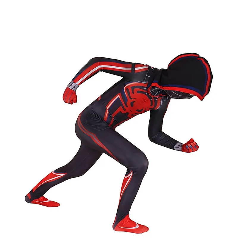 Cosplay Costume Game Spiderman Costume Miles Morales 2099 Spider Man Zenti Bodysuit Jumpsuit Halloween for Adult Kids role playing costume cosplay costumes cosplay costume