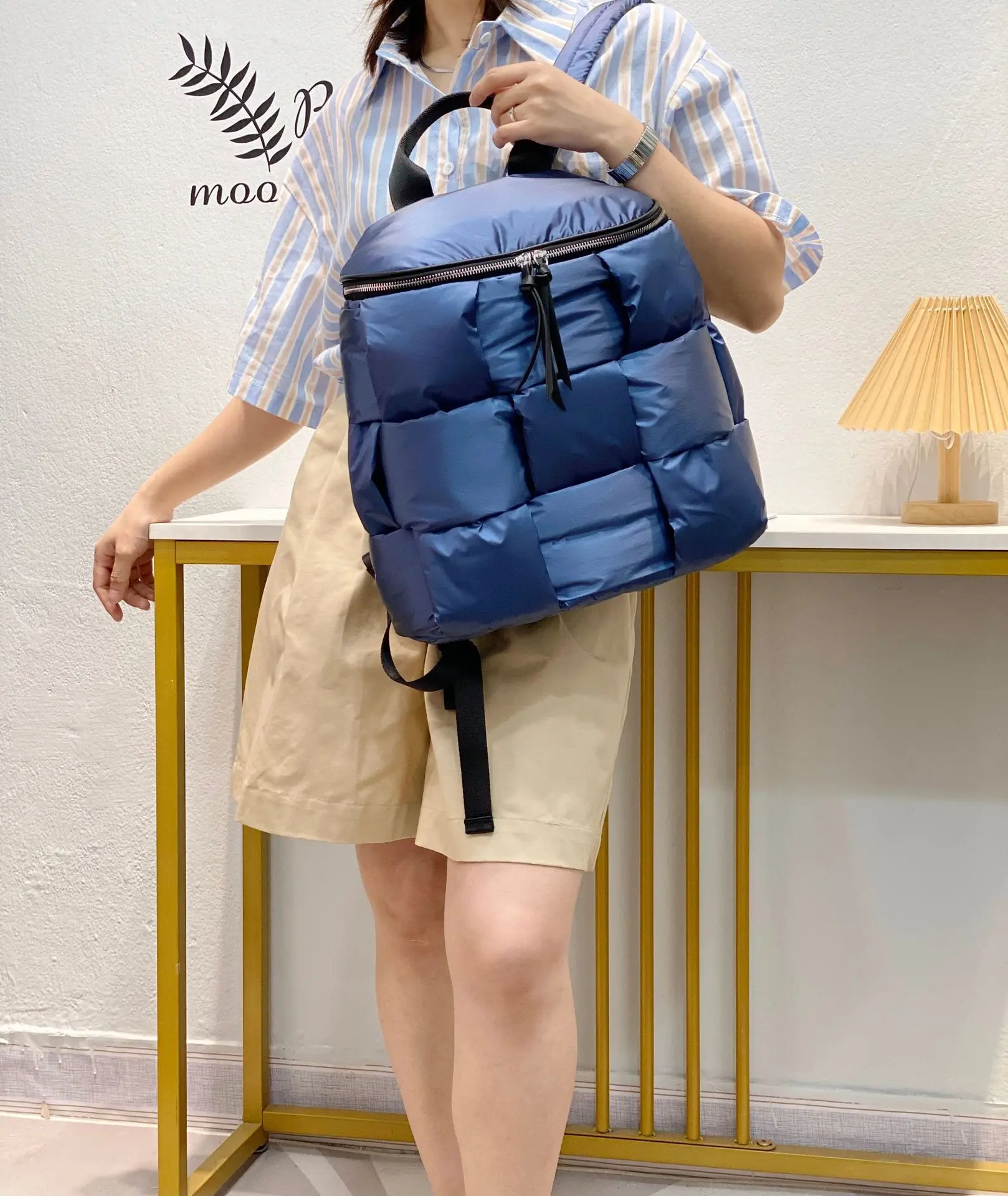 2023 New Women's Casual Backpacks Down Computer Backpack Autumn Winter Style Korean Fashion Space Cotton Solid Color School Bag 5 2023 New Women's Casual Backpacks Down Computer Backpack Autumn Winter Style Korean Fashion Space Cotton Solid Color School Bag