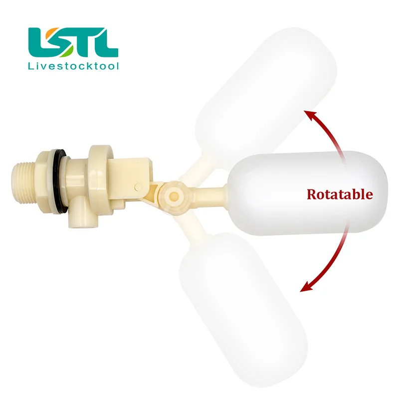 3/4 Inch Male Thread Water Level Valve Tower Float Ball Valve Tank Valve Farm Breeding Water Tank Water Level Valve Accessories 4