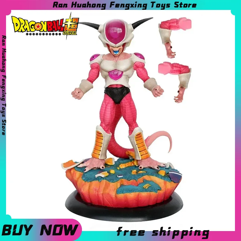 Dragon Ball 20Cm Frieza Figure Freezer Action Figures White Hole Namek Pvc Collection Model Toys Decorazione Desktop Regali