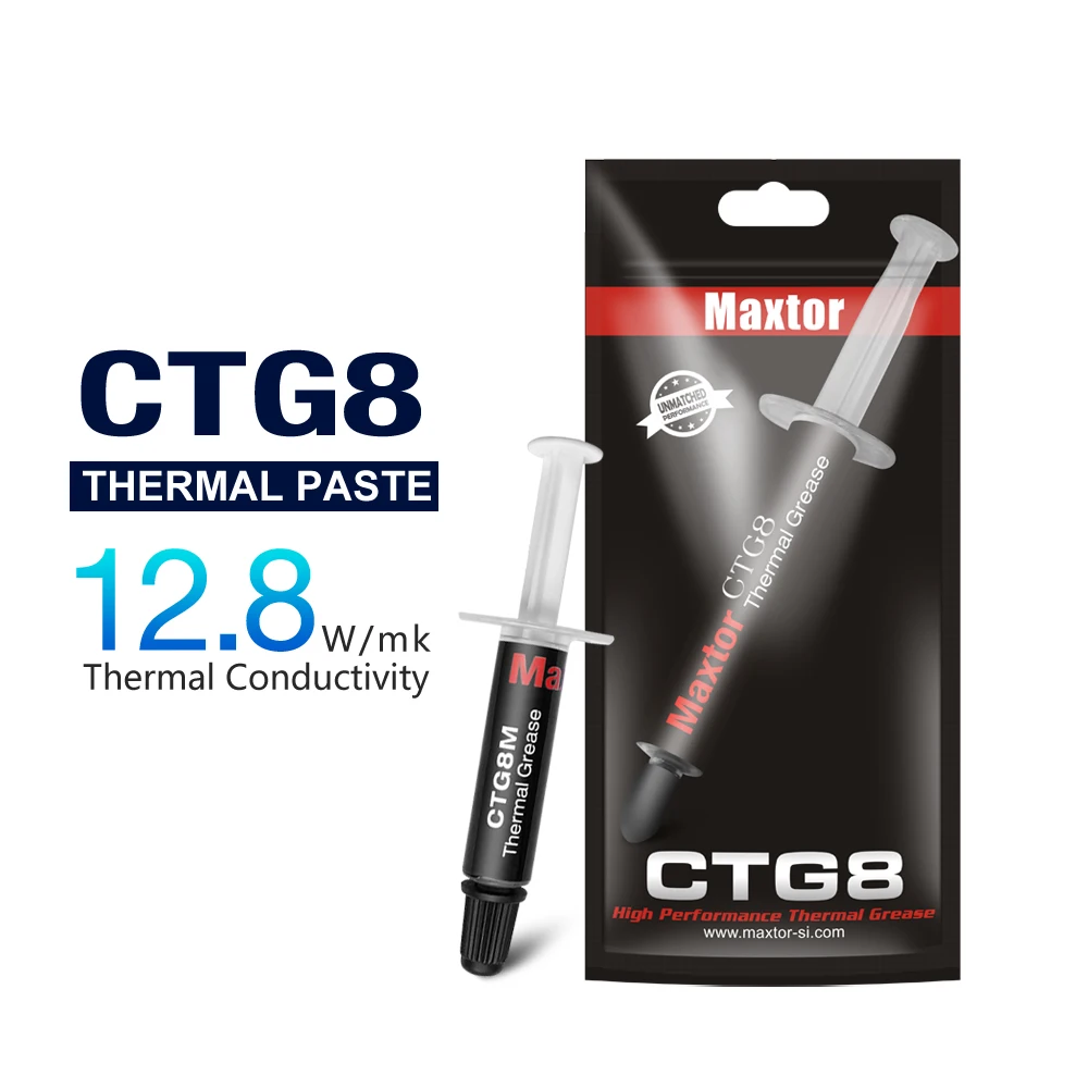 Thermal Grizzly - Kryonaut - 2X 1 gram - Extreem krachtige warmtegeleidende pasta - Voor veeleisende toepassingen en overklokken van CPU/GPU/PS4/PS5/ Xbox Thermal Grizzly - Kryonaut - 2X 1 gram - Extreem krachtige warmtegeleidende pasta - Voor veeleisende toepassingen en overklokken van CPU/GPU/PS4/PS5/ Xbox