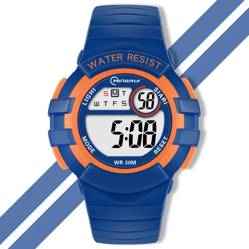 UTHAI C04 Kids's Electronic Watch Alarm Clock Waterproof Swimming Sports Primary And Secondary School Student Wristwatches 5