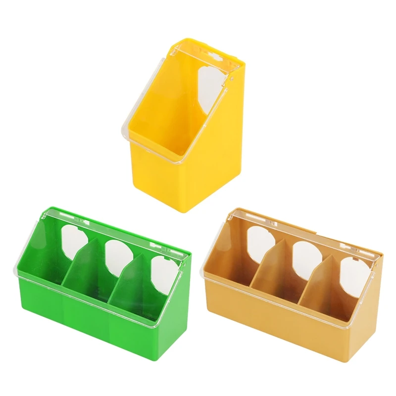 

for Pigeon Drinking Cups Hanging Feeder Bowls for Cage Plastic Farm Feeding Supp Drop ship