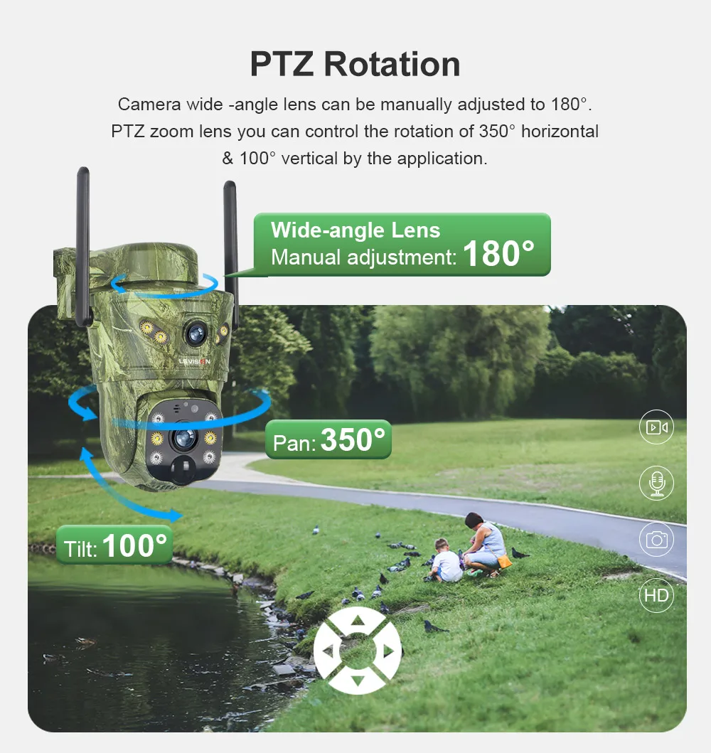 Colour infrared night vision camera