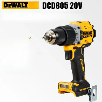 Dewalt DCD805 무선 해머 드릴 드라이버 키트, 충전식 전동 공구, 전기 드릴, 전기 자력 드레멜, 20V 최대 1/2
