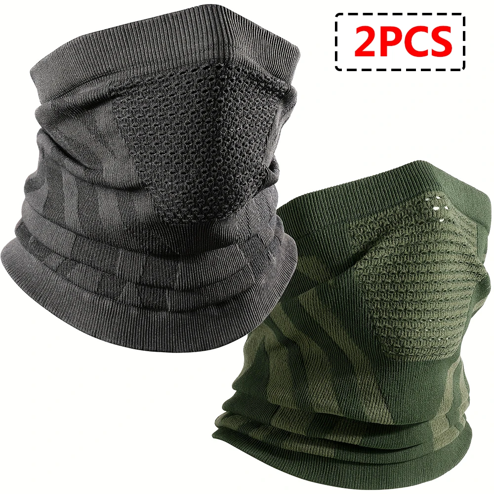 Thermal Winter Neck Gaiter and Face Cover - Versatile Breathable Scarf