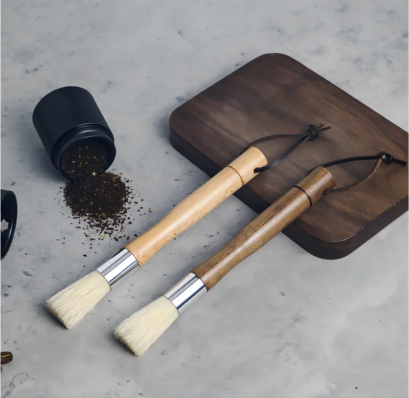Coffee Grinder Cleaning Brush Dusting Espresso Coffee Powder Brush