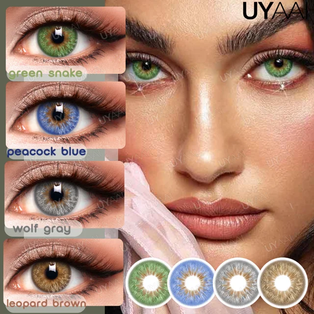 Blue Wolf Eye Contacts