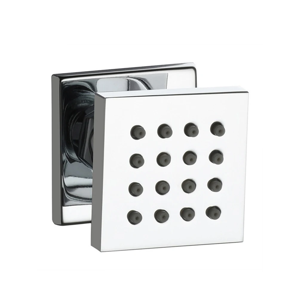 

Shower Body Spray Jets Square Solid Brass Body Spray Shower Jet Massage Chrome Waist Spray Side Spray Back Spray Shower Heads